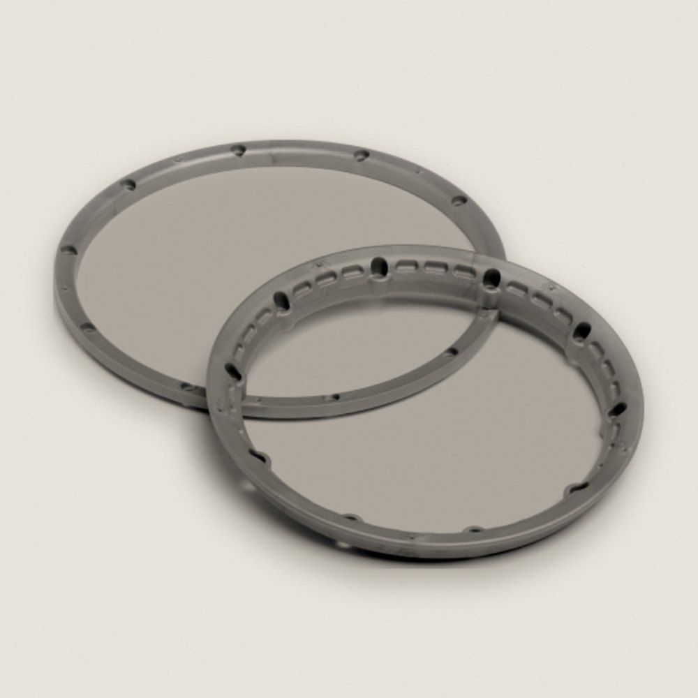 Heavy-Duty Wheels Beadlock Rings, Silver (2) - HPI