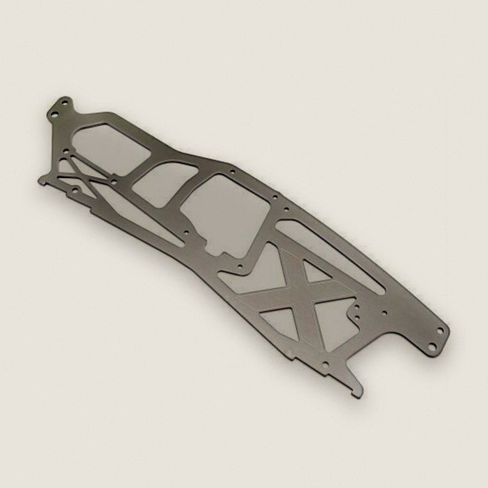 Main Chassis 2.5mm, Gray/Right for Savage X - HPI