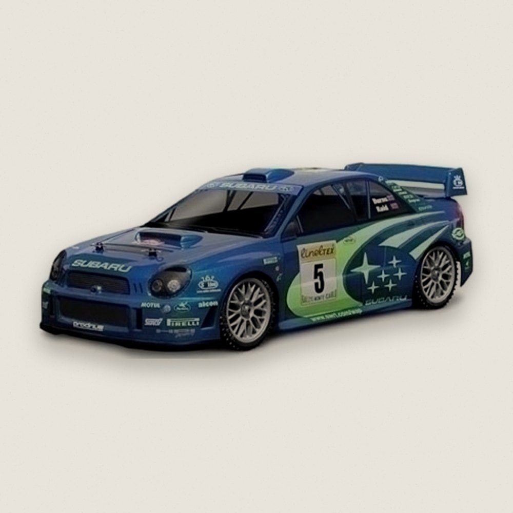 Clear Body, Impreza WRC 01 200mm - HPI