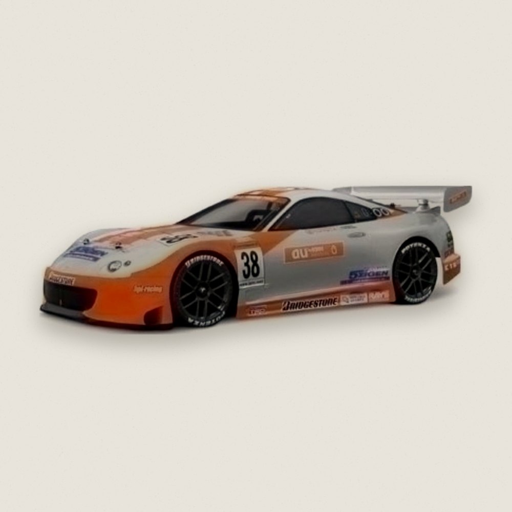 Clear Body Shell, Supra GT AU Cerumo 200mm, 1:10 Scale - HPI