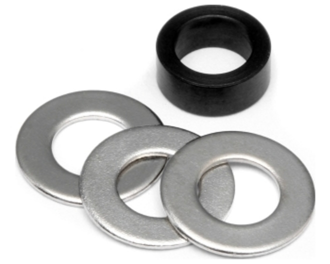 Metal Spacer Set 5x7.5x3mm Savage X SS
