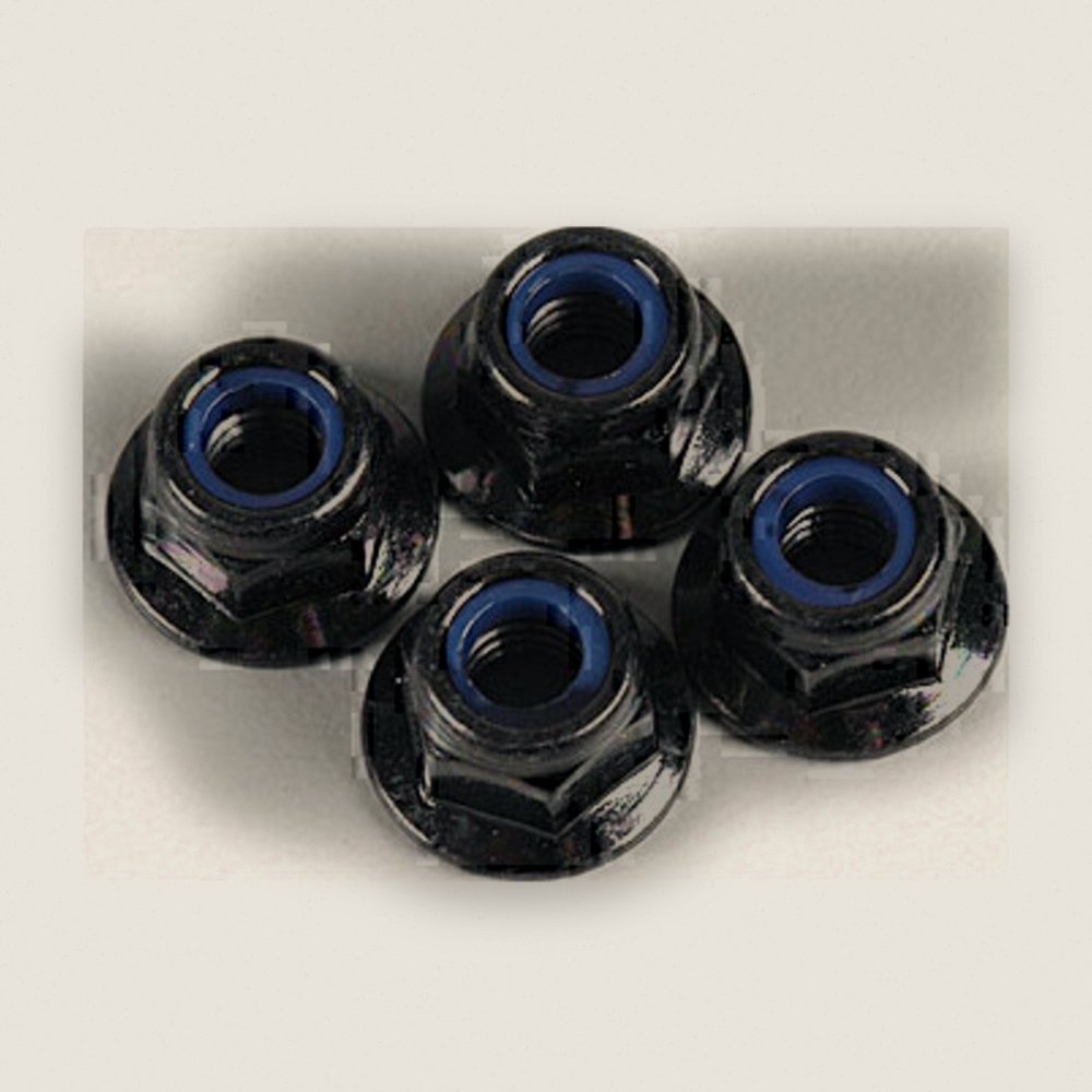 M5 Clockwise Flange Locknut, for Savage 21 and E-Savage (4) - HPI