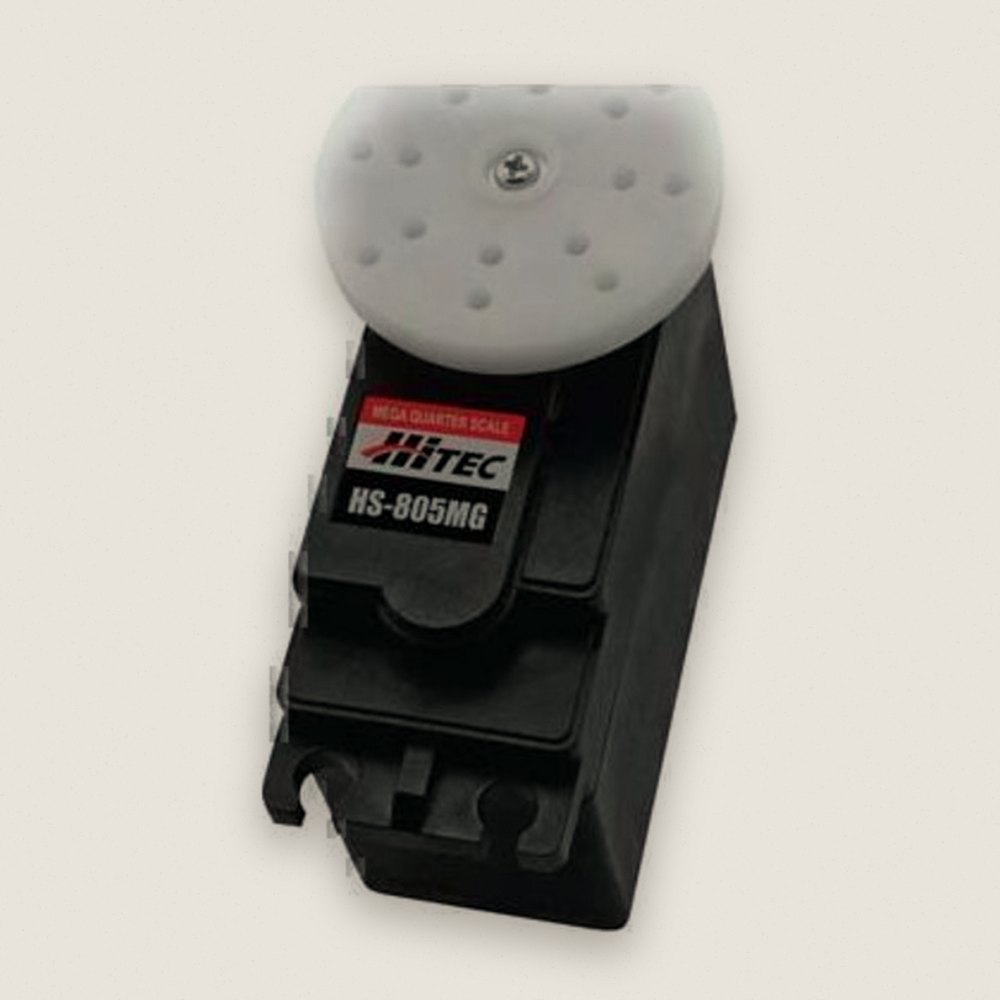 1:5 Scale Metal Gear Analog Servo HS-805MG, 0.18/343 @6.0v - Hitec/RCD