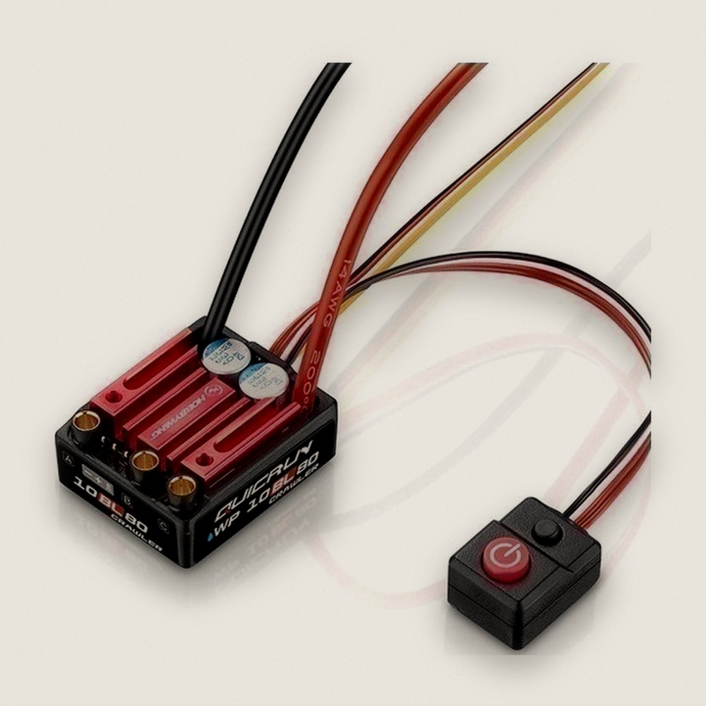 ESC, Quicrun Waterproof 10bl80 for Crawlers - Hobbywing