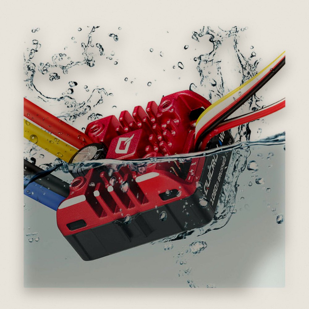 Esc, Quicrun Waterproof-1080 Brushed, G2 - Hobbywing