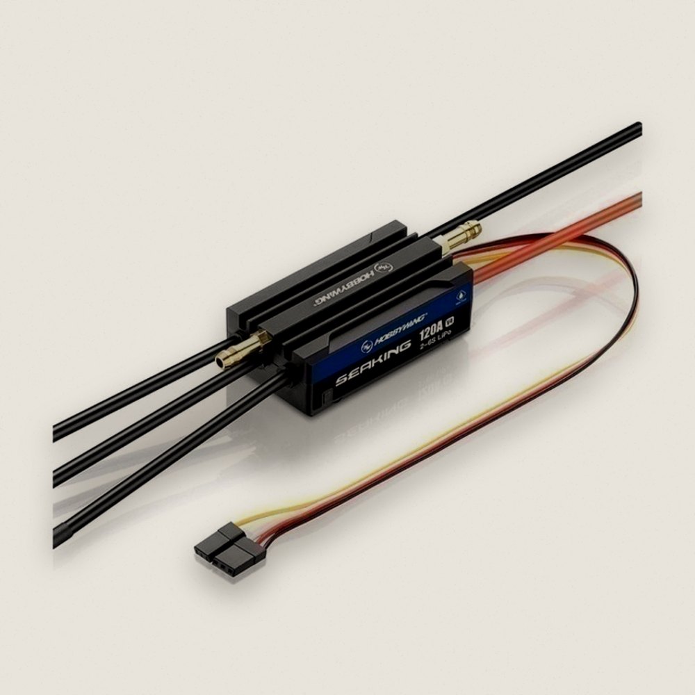 V4 Esc, Seaking 120a - Hobbywing
