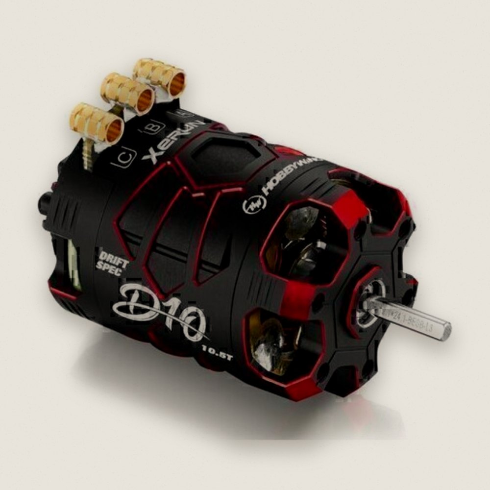 Brushless Drift Motor, Xerun D10 10.5t 4600kv Passion Edition - Hobbywing