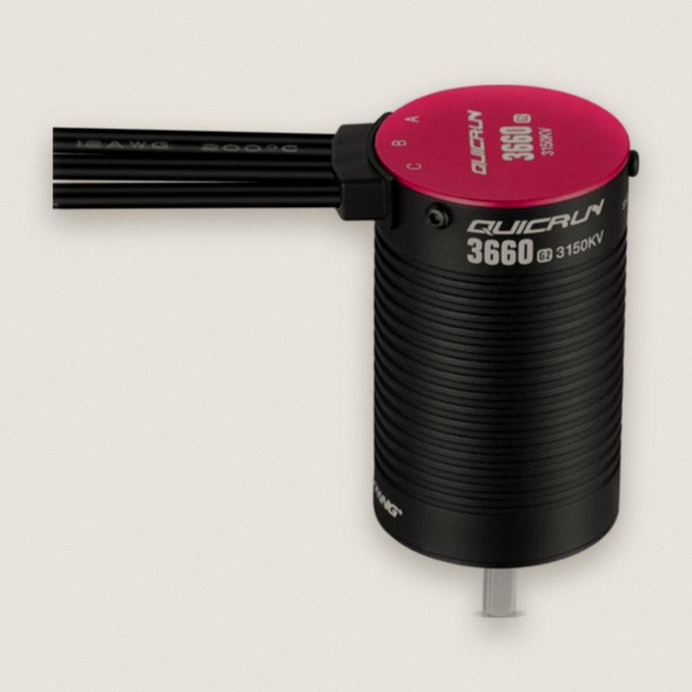 Motor, Quicrun 3660sl G2 3150kv - Hobbywing