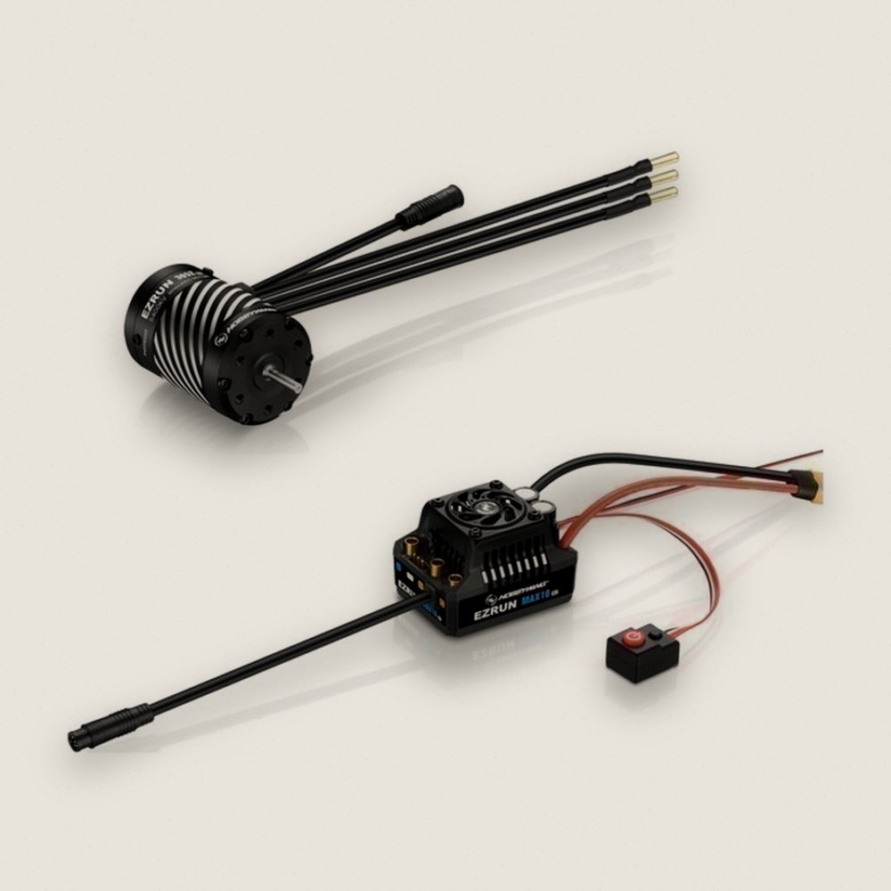 Combo, Max10 G2 80a Esc and 3652 G3 Motor 5400kv - Hobbywing