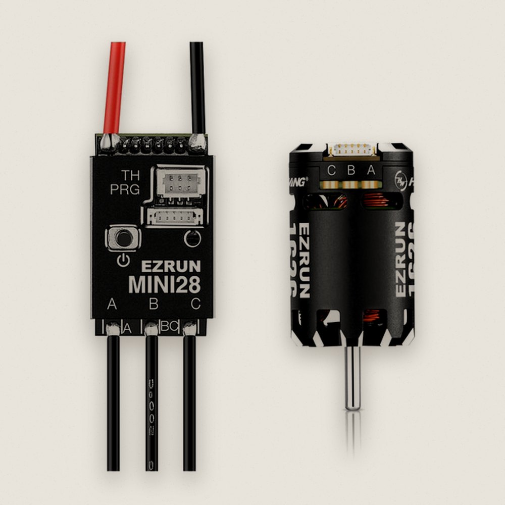 Combo, Ezrun Mini28 Esc with 1626 Sd Motor 3500kv - Hobbywing