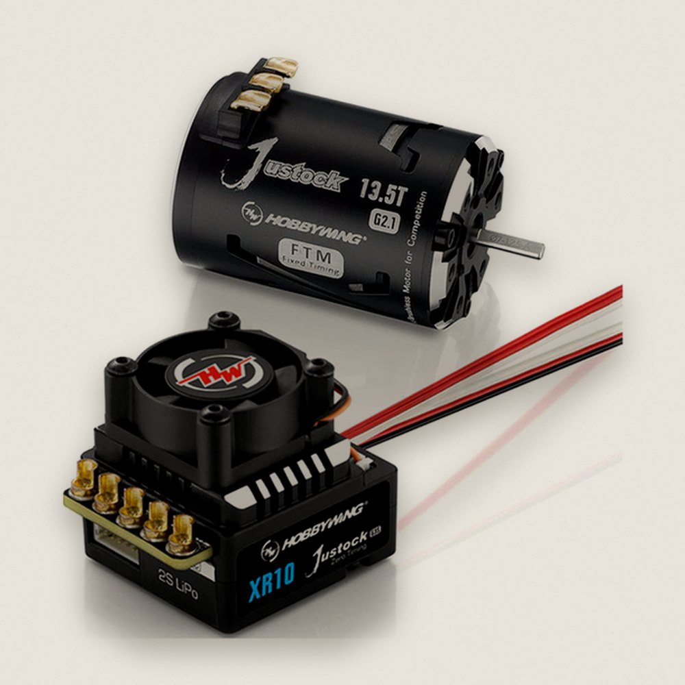Combo, Xerun Xr10 Justock G3s with Js4 G2.1 Motor 13.5t - Hobbywing
