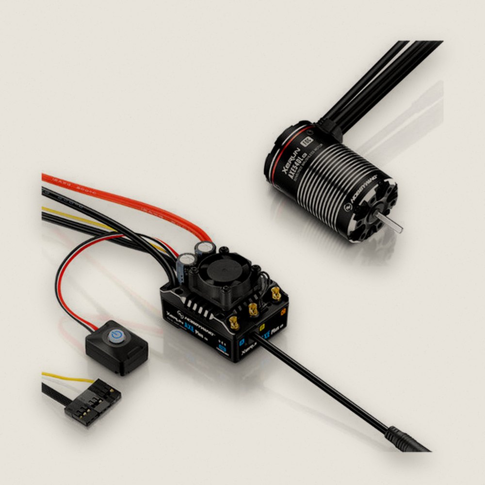 Combo, Xerun Axe R3 Esc with 540l R2 Motor 2800kv, 2-4s - Hobbywing