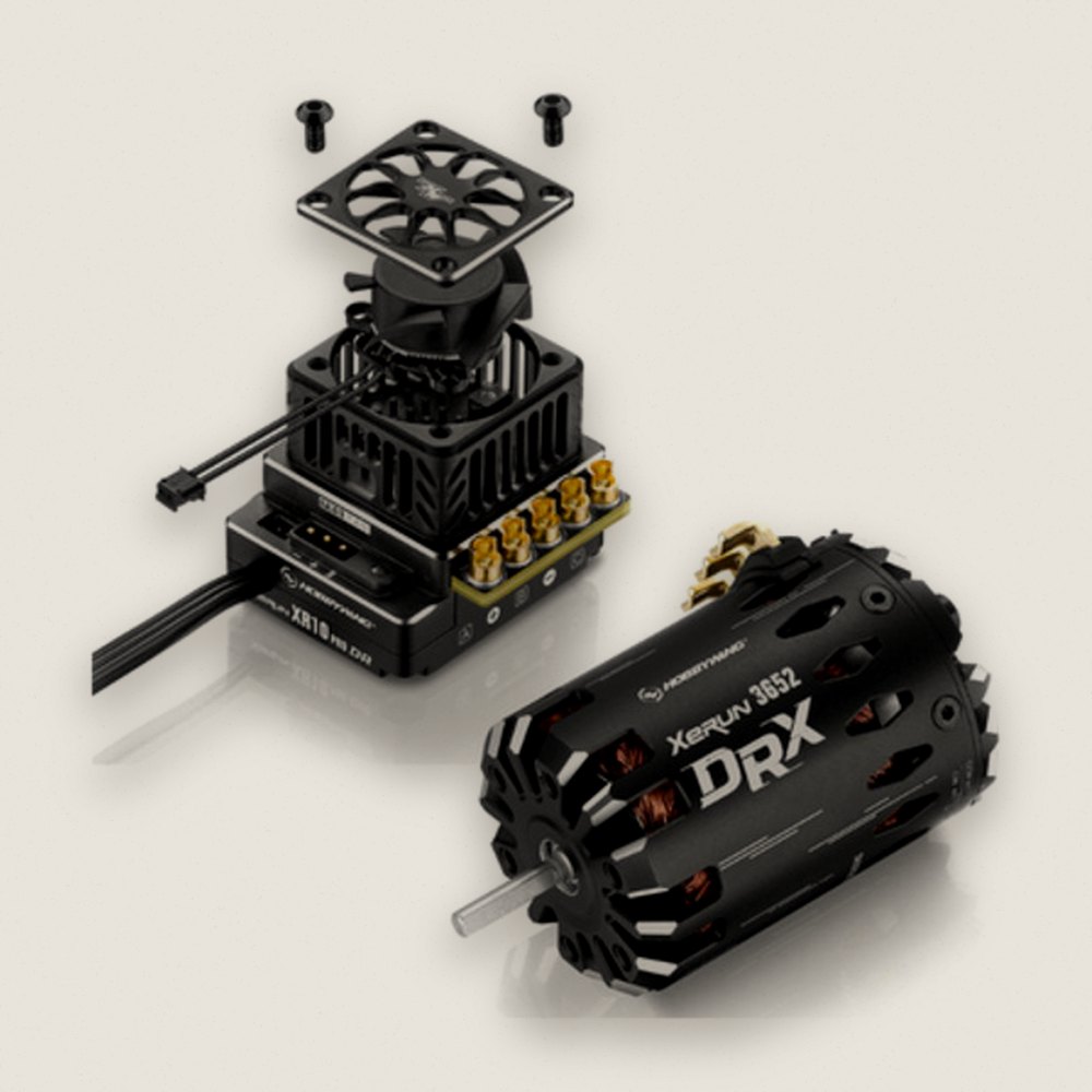 Combo, Xerun Xr10 Esc with Drx3652 Motor 9500kv - Hobbywing