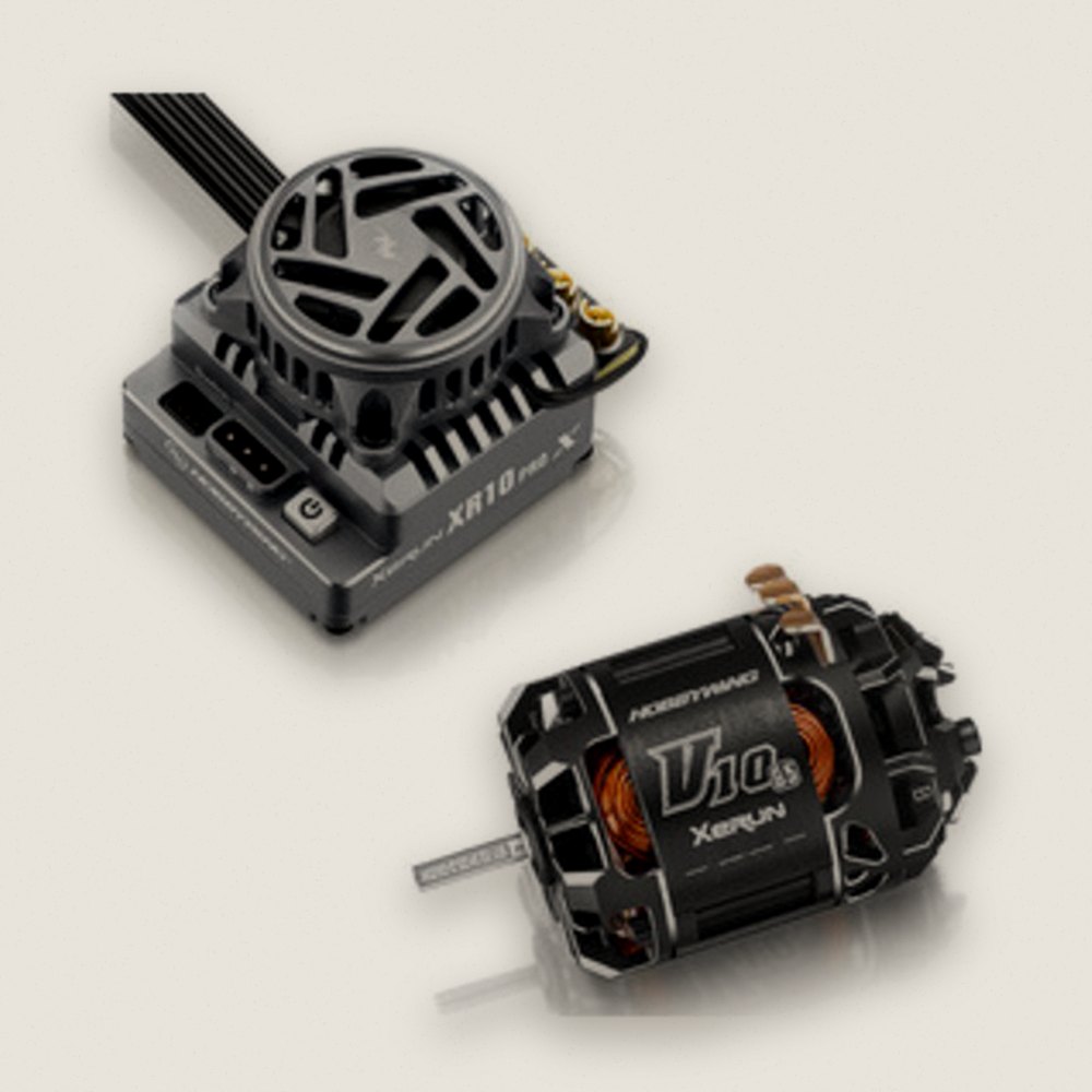Combo, Xr10 Pro G3x with V10 G5 Stock Motor Torque 13.5t - Hobbywing