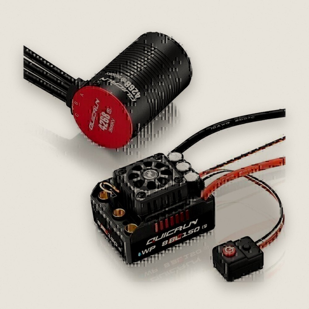 Combo, Quicrun 8bl150 G2 Esc with Ezrun 4268l G2 Motor 2600kV - Hobbywing