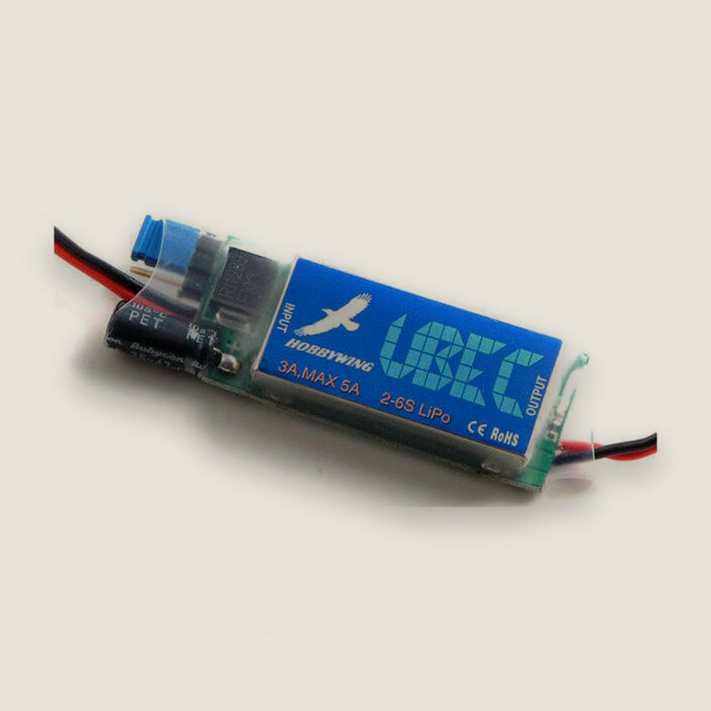 Ubec, 2s-6s LiPo Input, 3a - Hobbywing