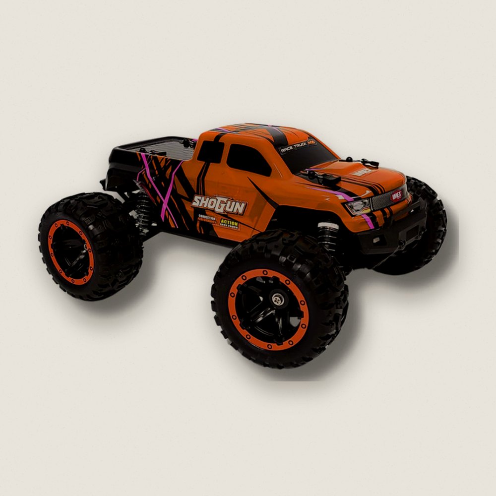 Orange Brushed RTR 4WD Monster Truck, Shogun 1/16th Scale - Imex Model Company Inc