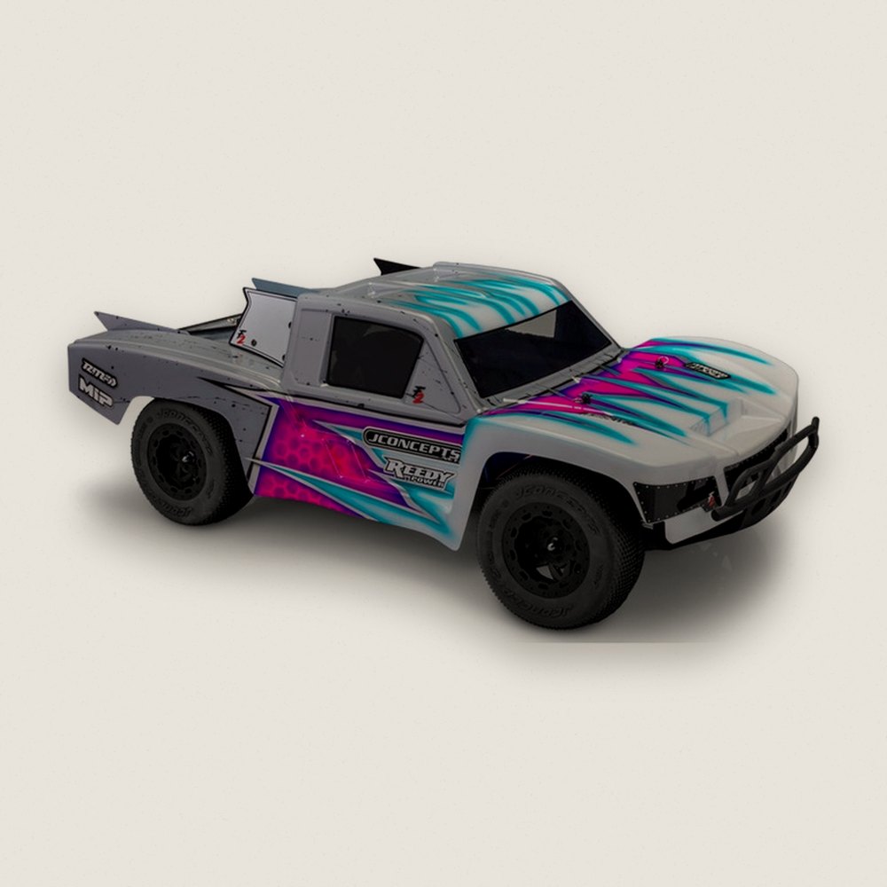 Clear Low-Profile Body, F2 SCT Height for Slash, AE, TLR - JConcepts