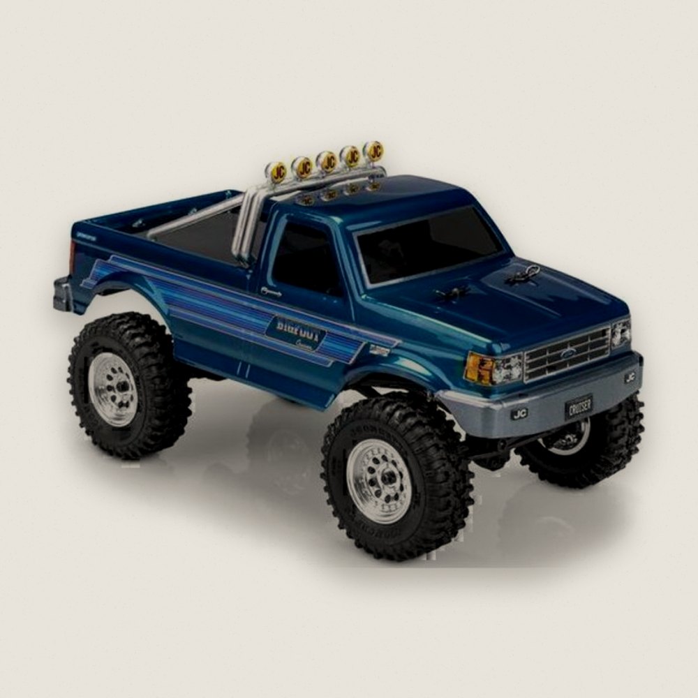 Clear Body Shell, Bigfoot Street Cruiser Fit, 1987 F0rd F-250 - JConcepts