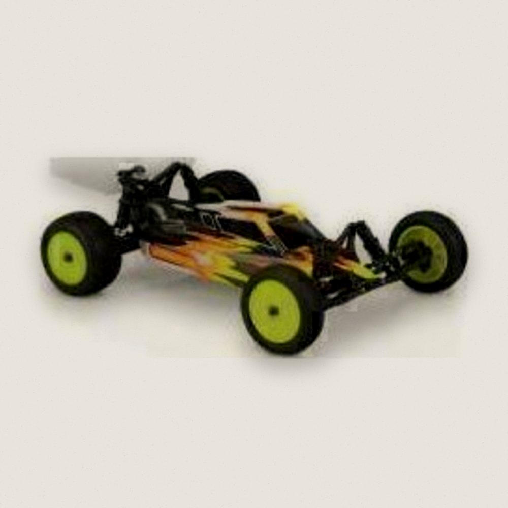 Clear Body with Wing, S2, for Losi Mini-B - JConcepts