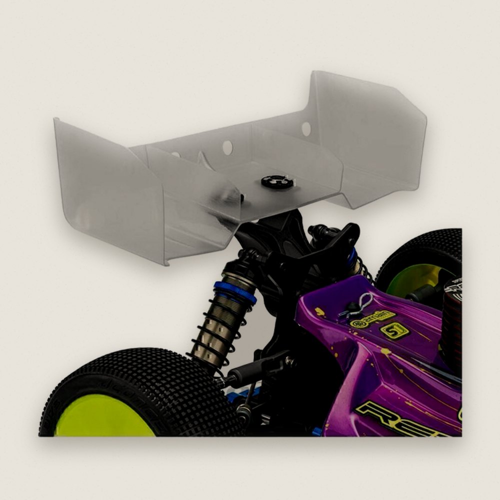 Pre-Trimmed Polycarbonate 1/8th Wing Set, Razor, 1/8th Off-Road - JConcepts
