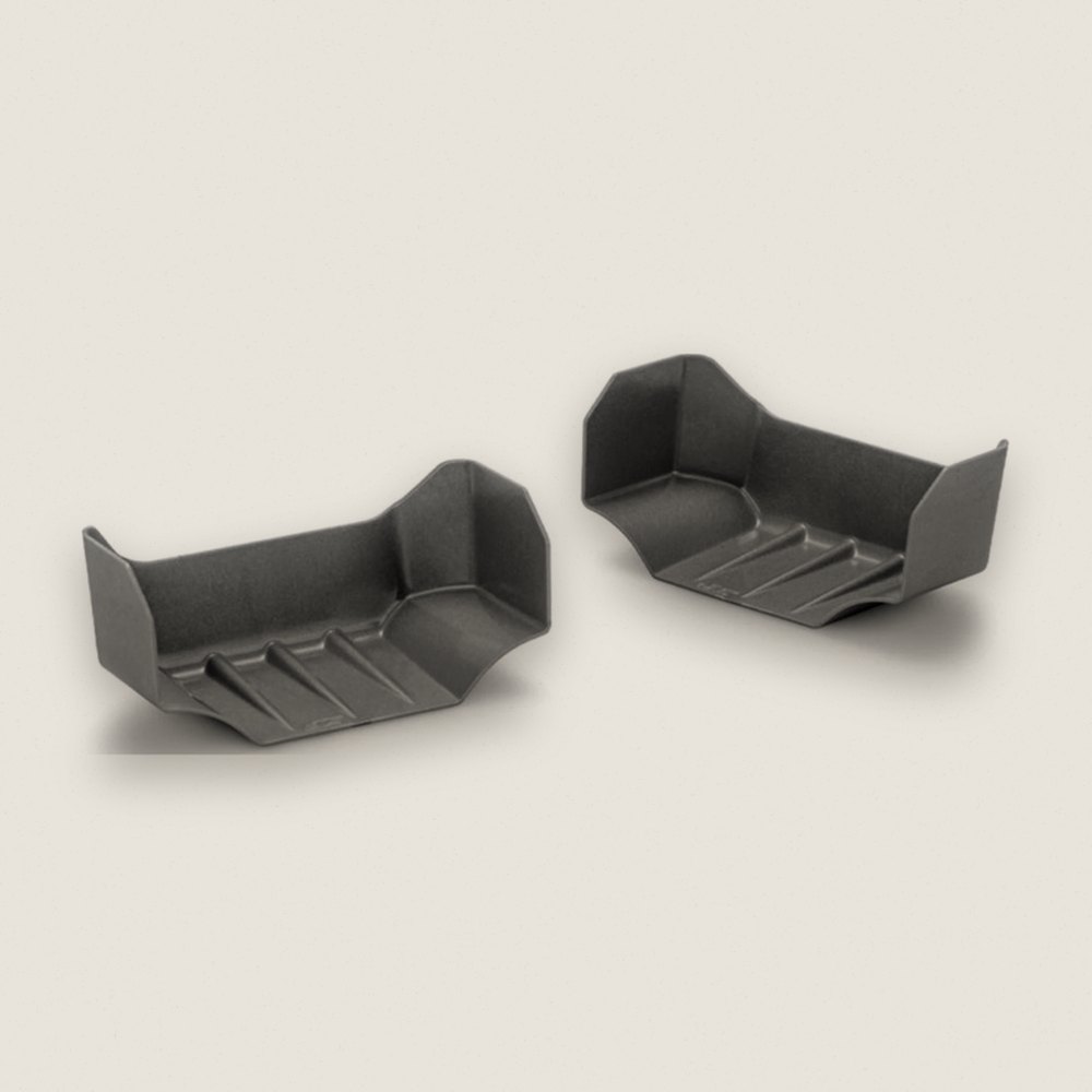 Grey Truggy 1/8 Evo Molded Front Wings, Qty (2) - JConcepts