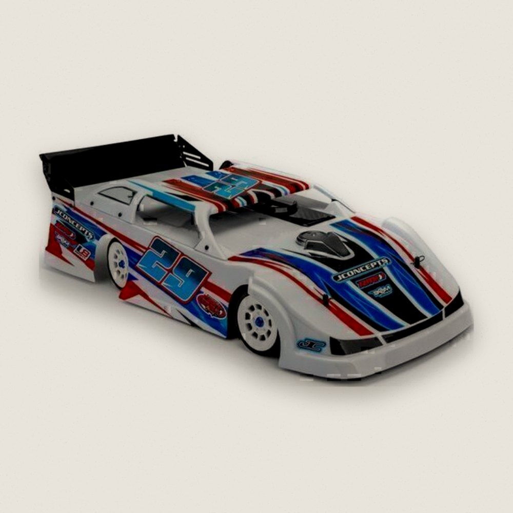 Lightweight L8 Night G3 Speedway Body with Rear Spoiler - JConcepts