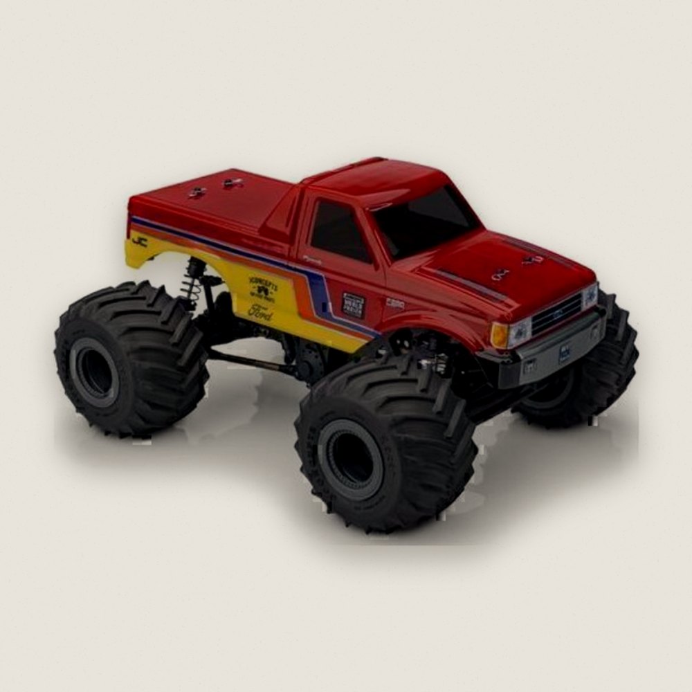 1990 Ford F-250 Body, Fits Mini LMT, Includes JC #5230 Body Mount - JConcepts