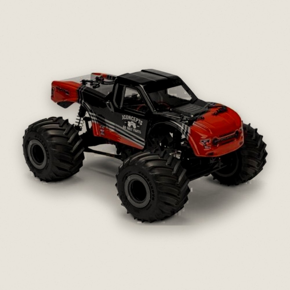 Clear 2020 Ford Raptor Body, Fits Mini LMT, Includes JC #5230 Body Mount - JConcepts