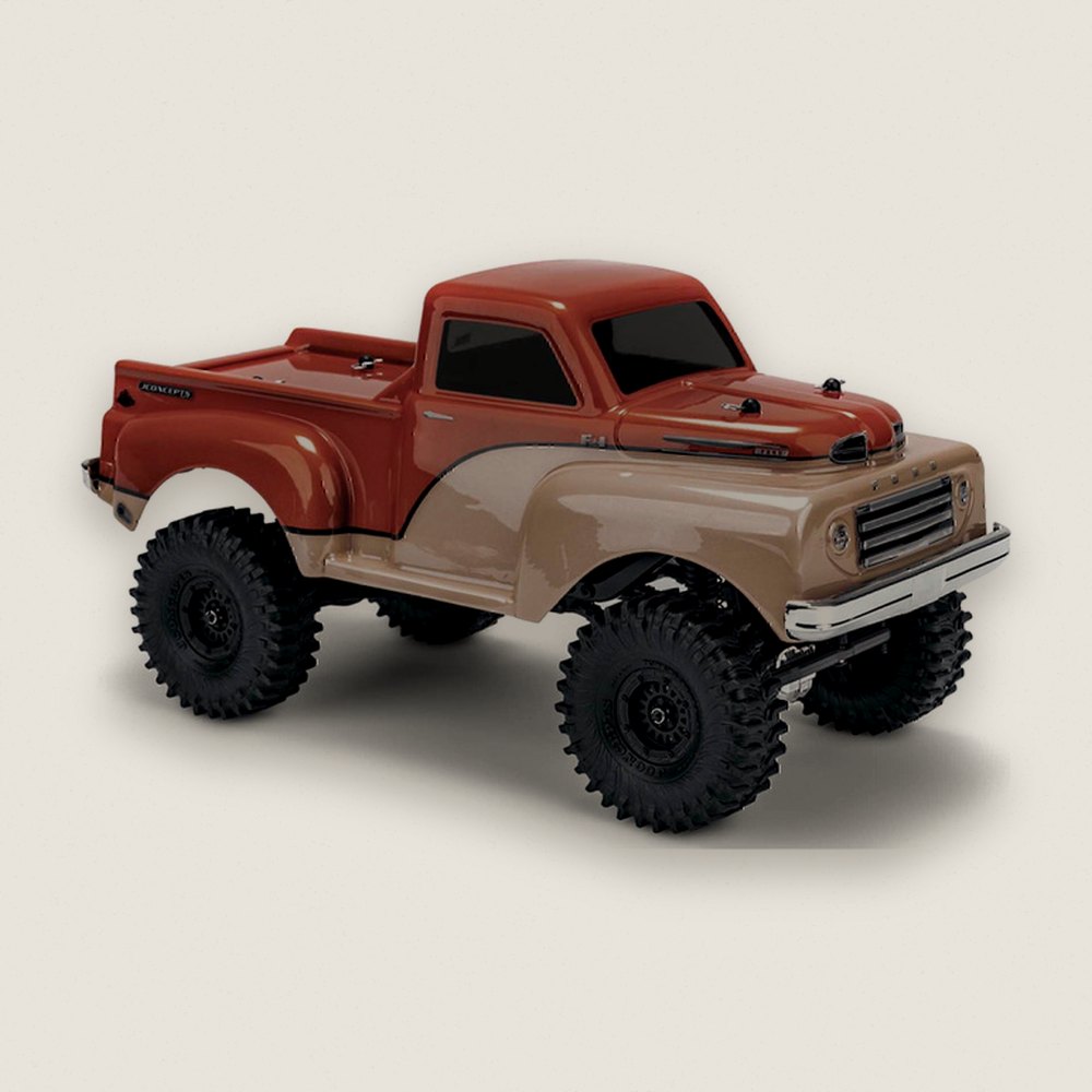 1950 Ford F-1 Pick-Up Truck Body, Fits TRX-4M - JConcepts