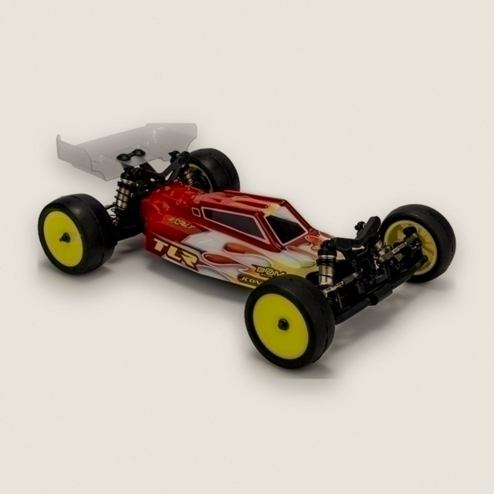 Body, F2 Light-Weight for TLR 22X with Carpet, Turf and Dirt Wing - JConcepts