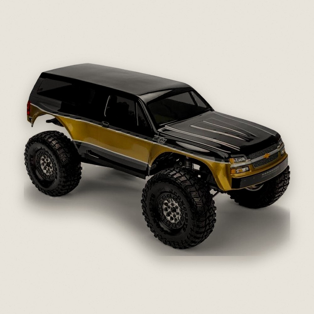Clear Body, 2003 Chevy K5 Blazer Pre-Runner for 12.3 Crawler Truck - JConcepts