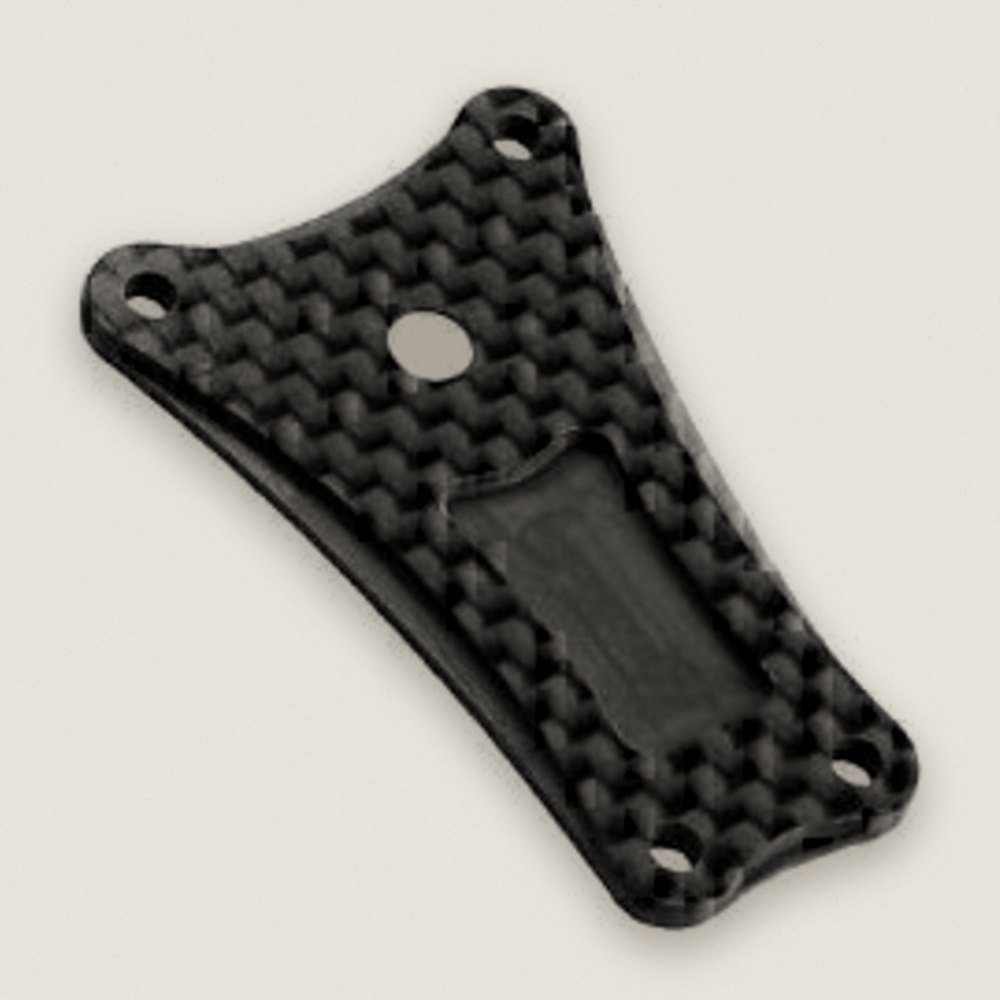 Transmission Brace, Carbon Fiber 3 Gear 2.5m for RC10 Worlds - JConcepts