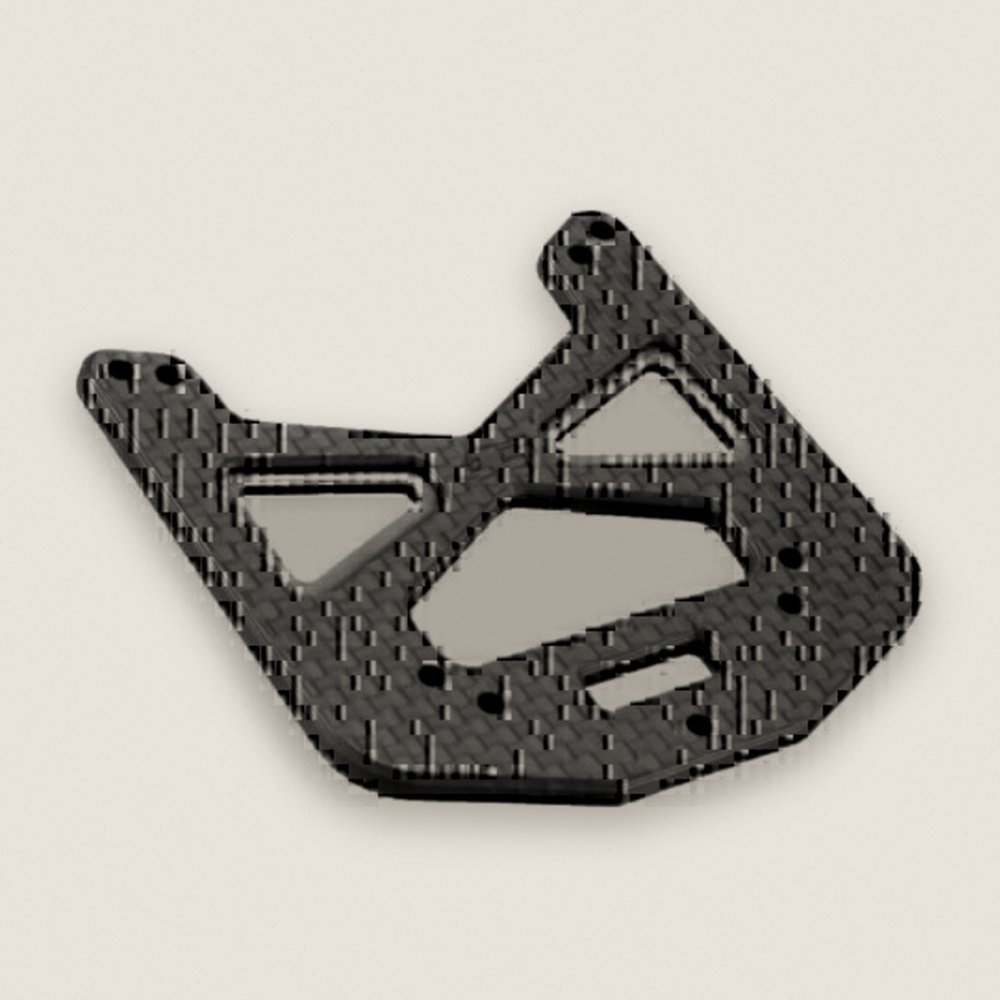 Shock Tower, Carbon Fiber Front for RC10B2 - JConcepts