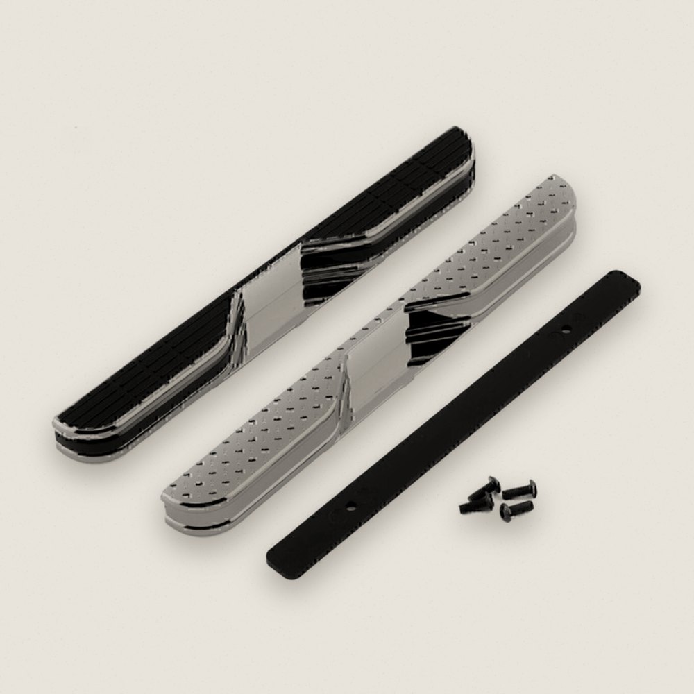 Rear Bumper Set, Chrome, Late 80s F-Type for Misc. JConcepts Mt - JConcepts