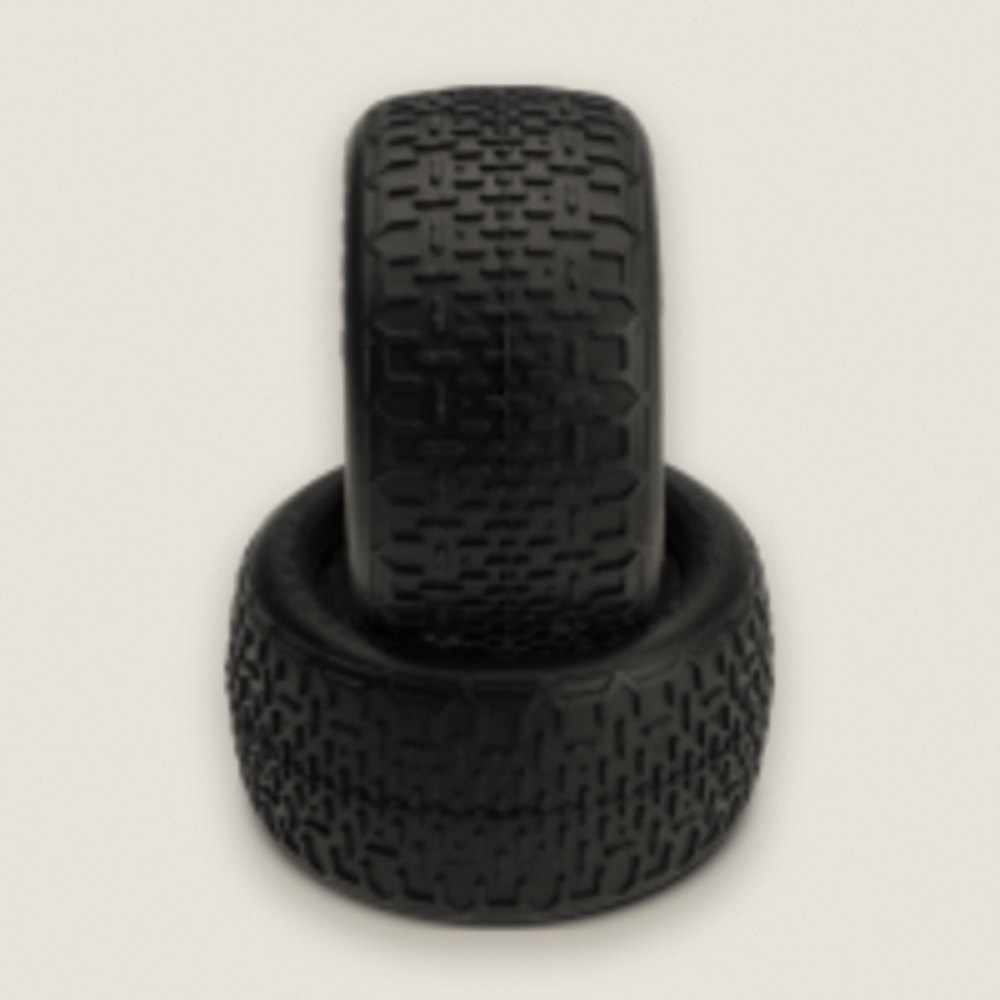 Rear 1:10 Buggy Wheels, Red Compound 60mm, Whippits - JConcepts