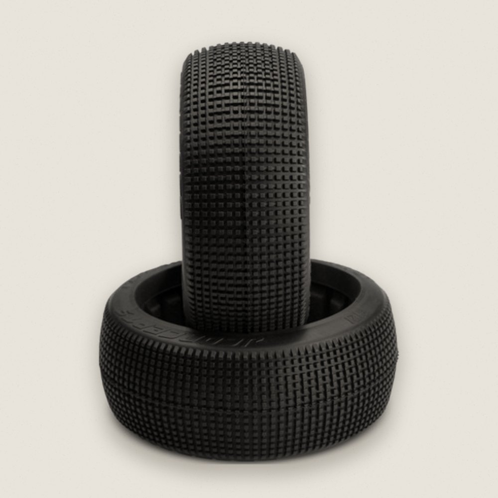 1/8th Buggy Tires, Black Compound, Reflex - JConcepts