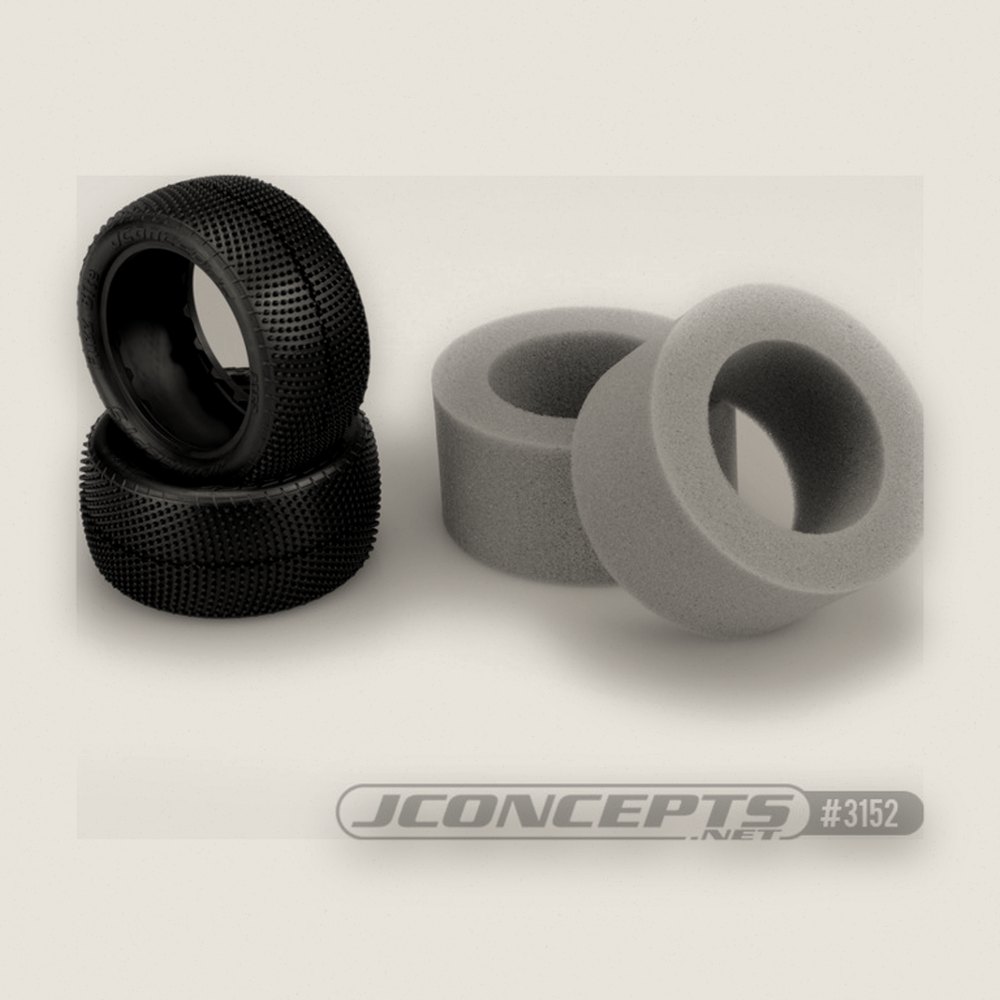 Fuzz Bite LP Tire, Pink Compound, Qty 2 - JConcepts