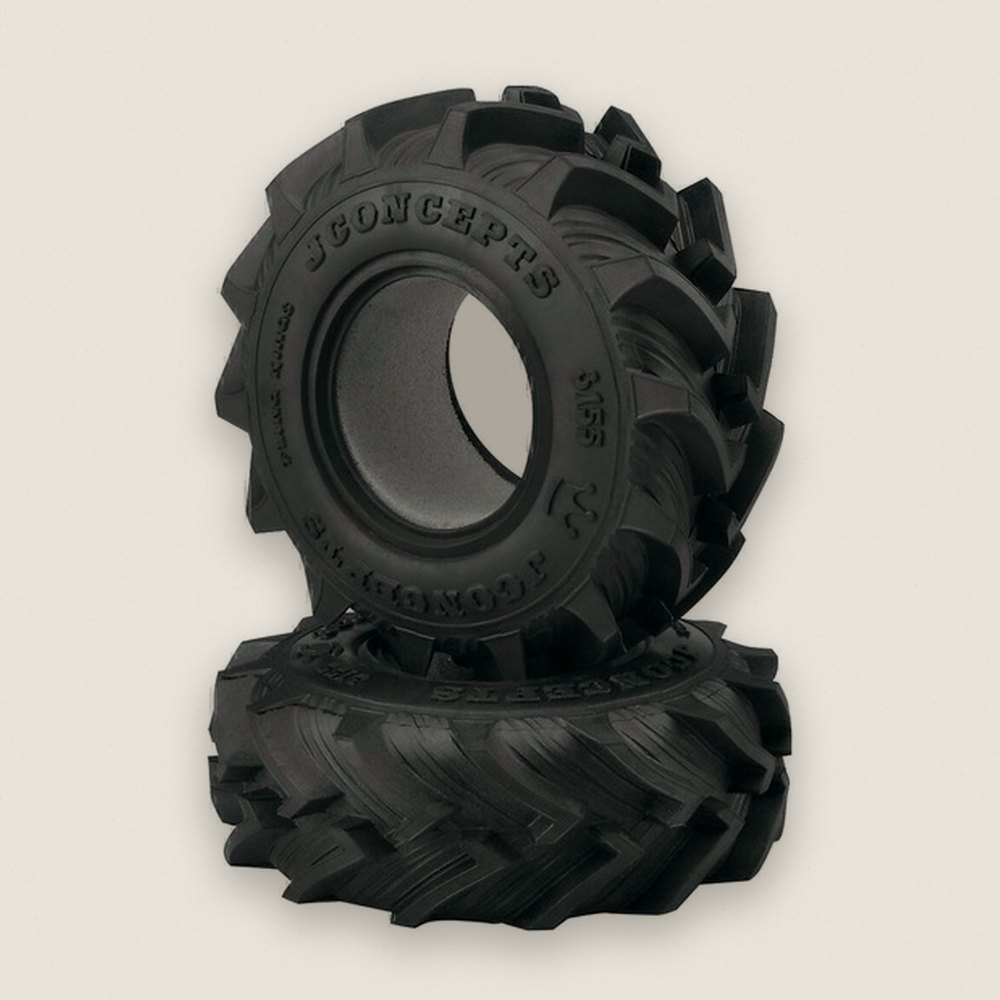 Fling King Tire, Blue Compound, Dragon 2.6 Wheel, Qty 2 - JConcepts