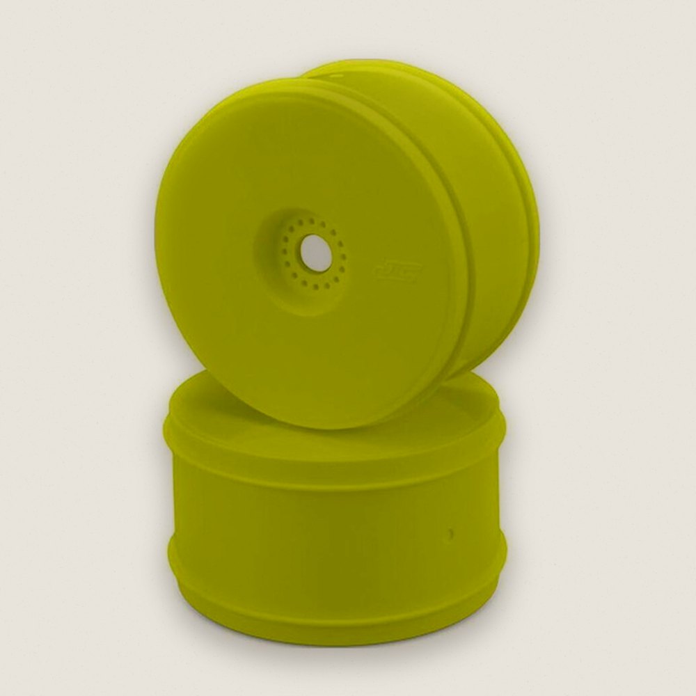 Truck Wheel, Yellow 4.0 Inch 1/8 Bullet, 4-Pack - JConcepts
