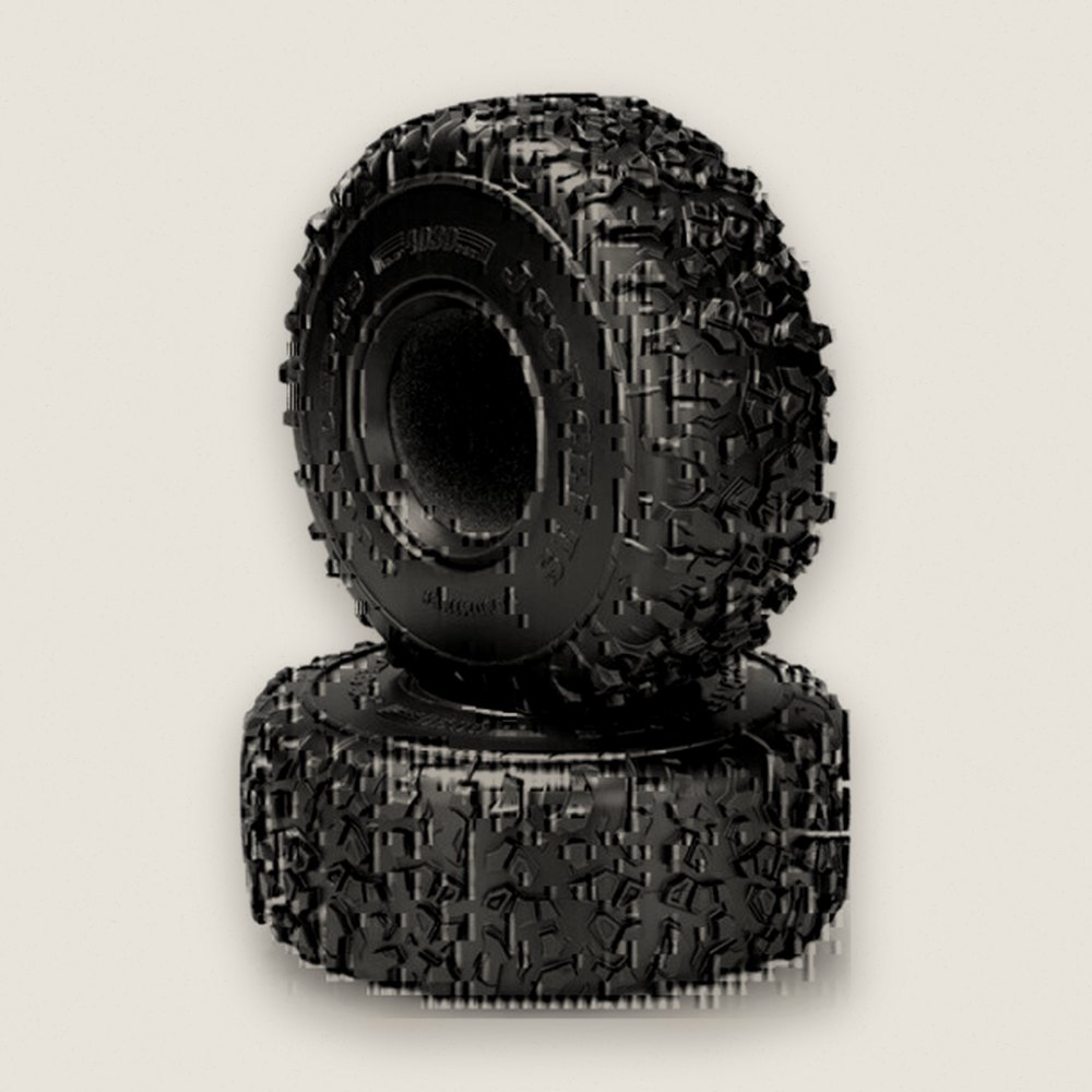 Tire, Landmines Green Compound for JConcepts #3436b and SCX6 Wheel - JConcepts