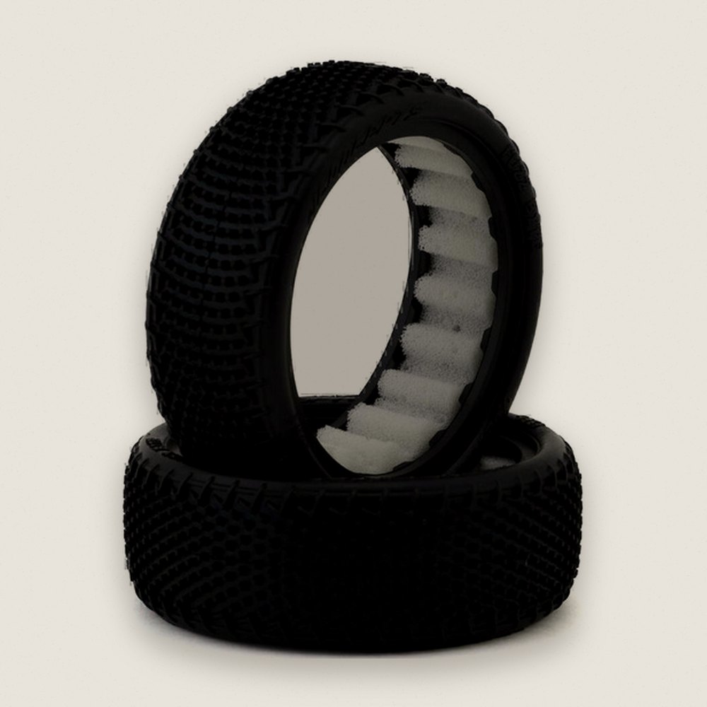 Wide Front Tire, Fuzz Bite Pink Compound for 2WD 2.2 Standard Wide - JConcepts