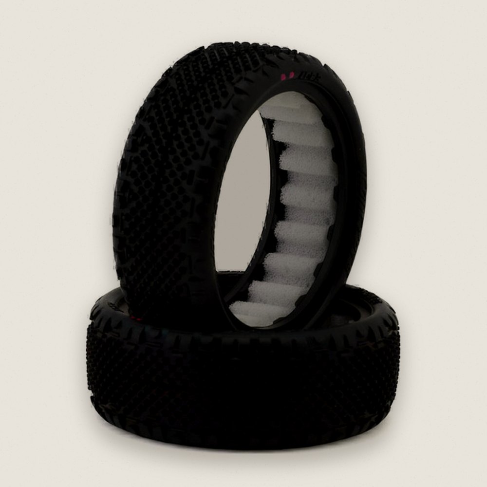 Wide Front Tire, Pin Swag Pink Compound for 2WD 2.2 Standard Wide - JConcepts