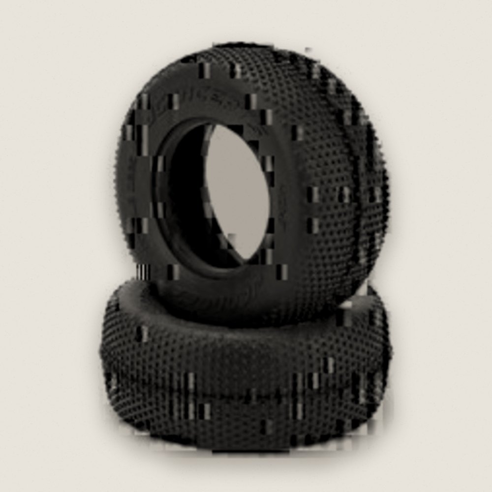 Tires, Green Compound Double Dees V2 for SCT 3.0 x 2.2 Wheel - JConcepts