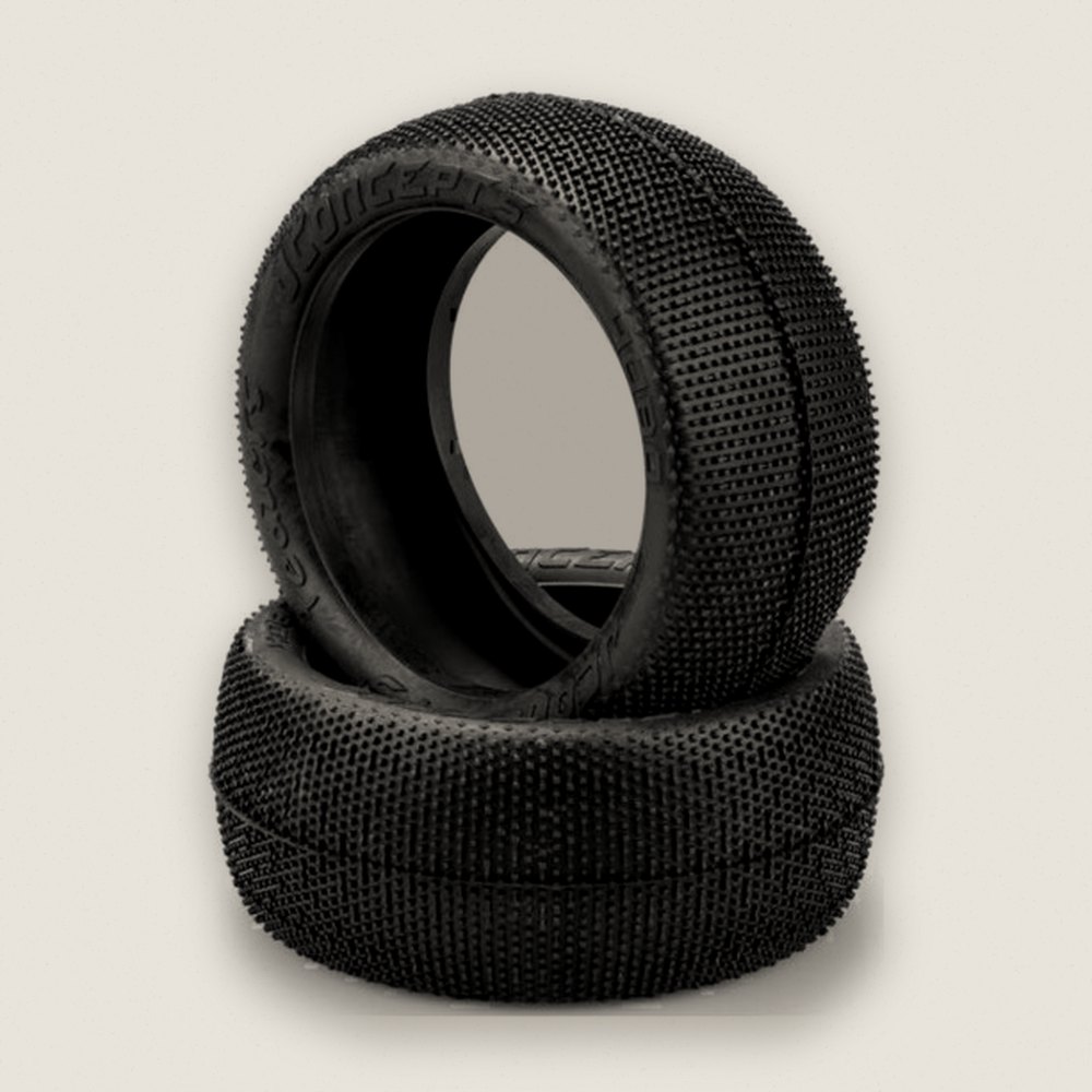 Tires, Blue Compound Teazers for 1/8th Truck Wheel - JConcepts