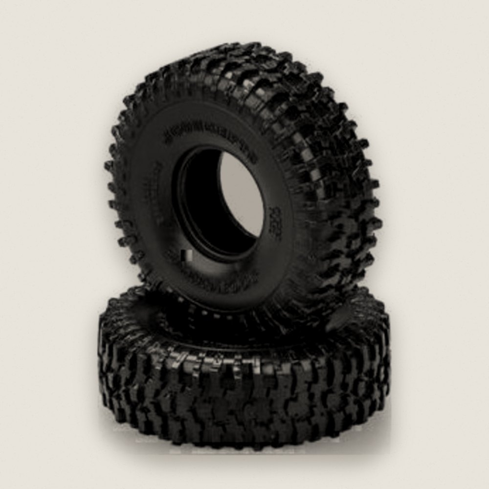 Tires, Green Compound Tusk 63mm Outer Diameter for 1.0 Scx24 Wheel - JConcepts