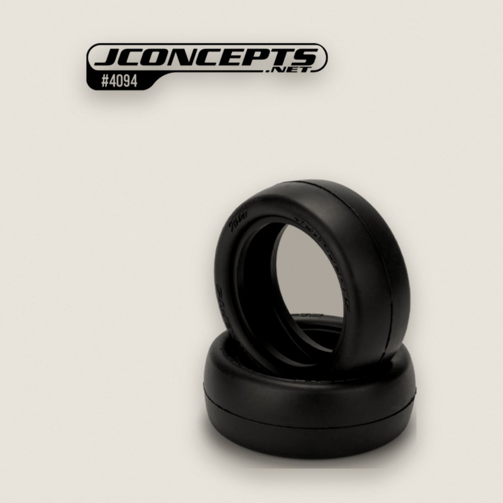 Tires, Silver Silent Rage 2.2 2WD Front (2) - JConcepts