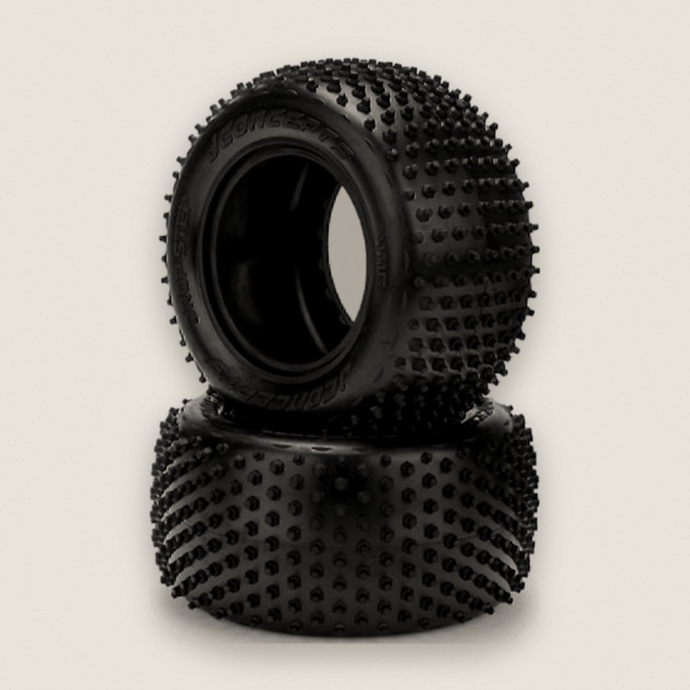 Tires, Pink Compound Drop Step for 2.2 Stadium Truck Wheel - JConcepts