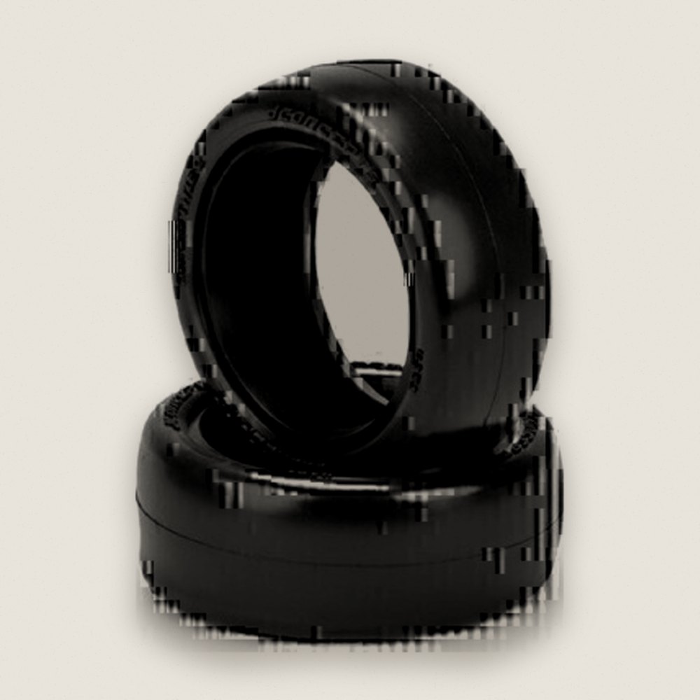 Tires, Green Compound Smoothie 2 Mini for Mini-B Front Wheel - JConcepts