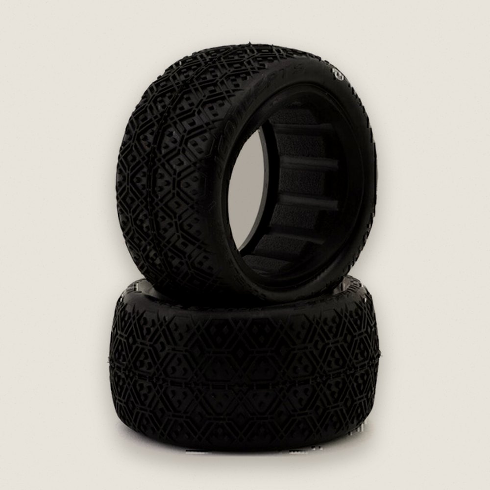 Tires, Silver Double Bar 2.2 Rear Buggy Off-Road (2) - JConcepts